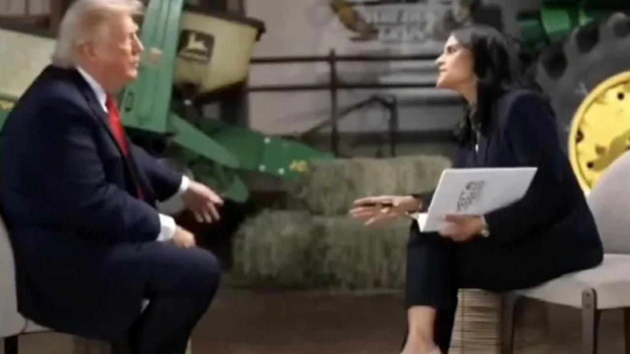 Trump, 'kanıt' isteyen NBC News sunucusuna patladı: "Ya ahla