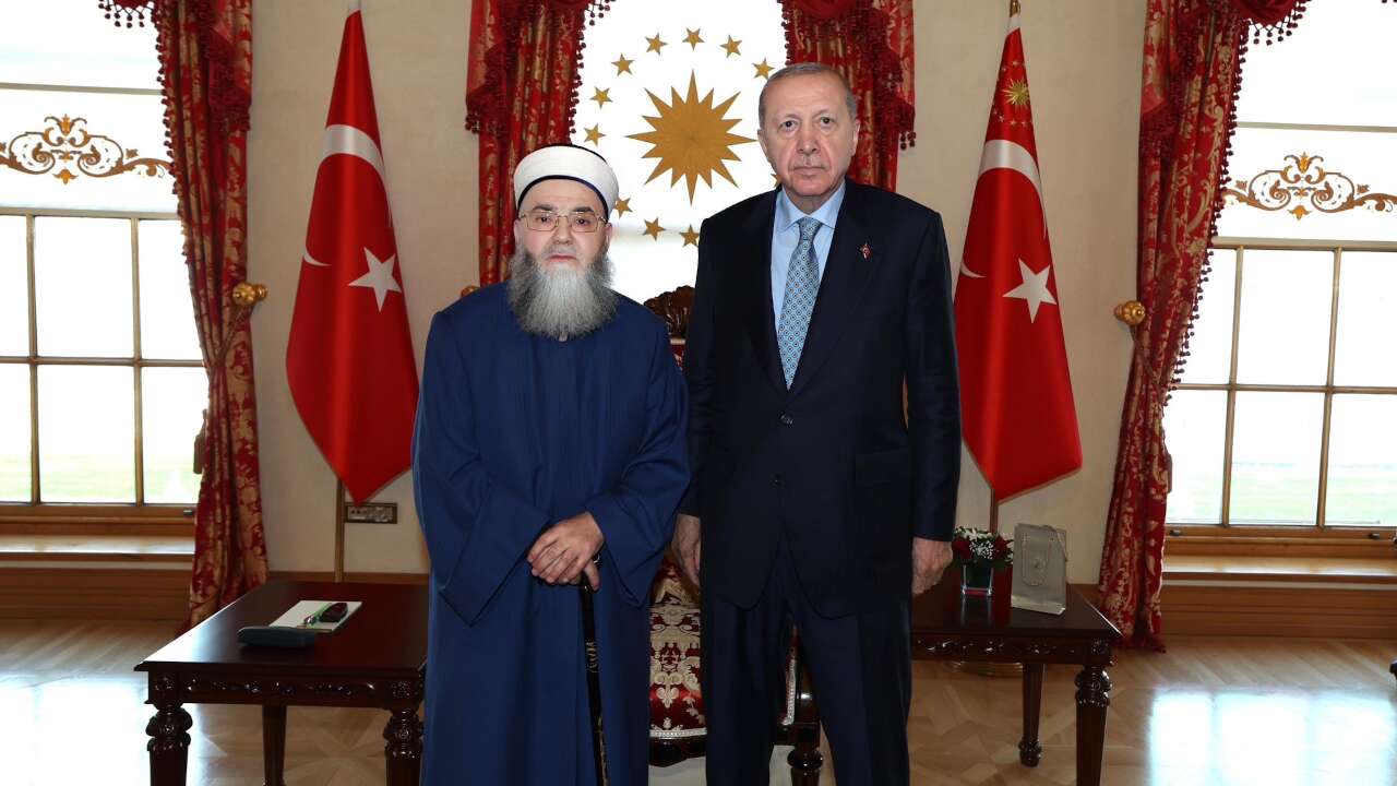 Cumhurbaşkanı Erdoğan, Cübbeli Ahmet'le görüştü