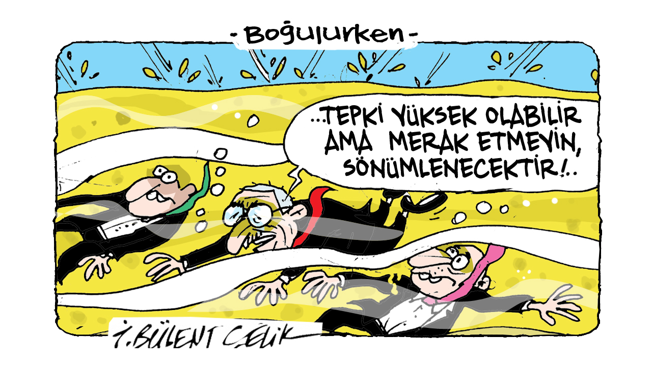 İ. Bülent Çelik'in 9 Haziran 2026 tarihli karikatürü