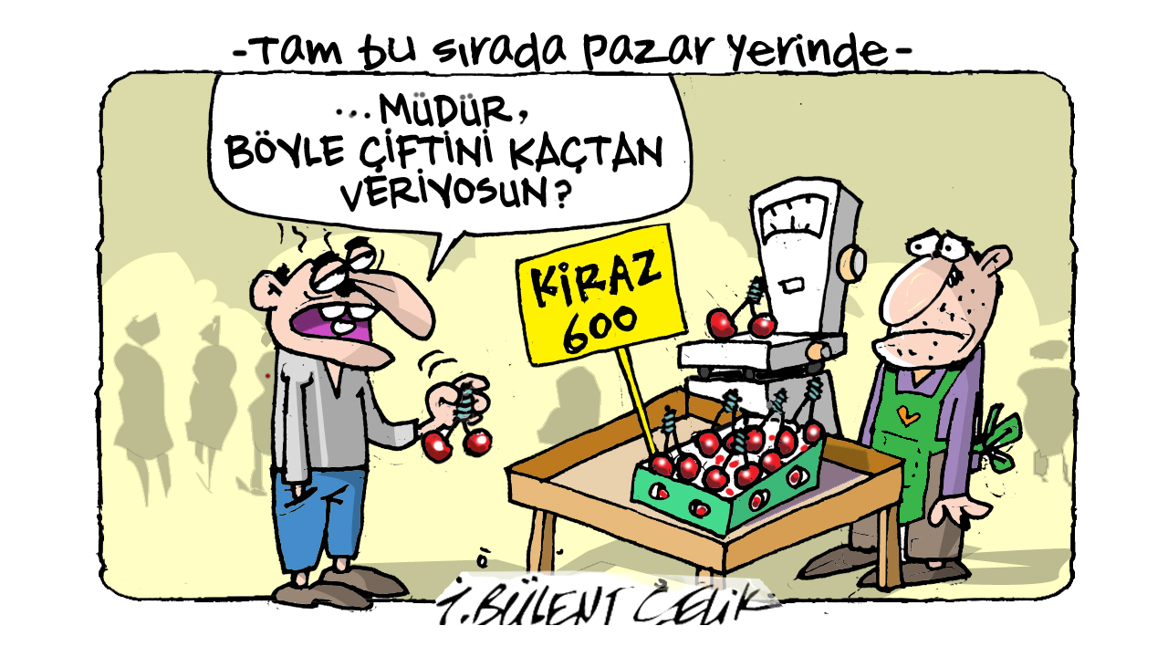 İ. Bülent Çelik'in 10 Haziran 2026 tarihli karikatürü