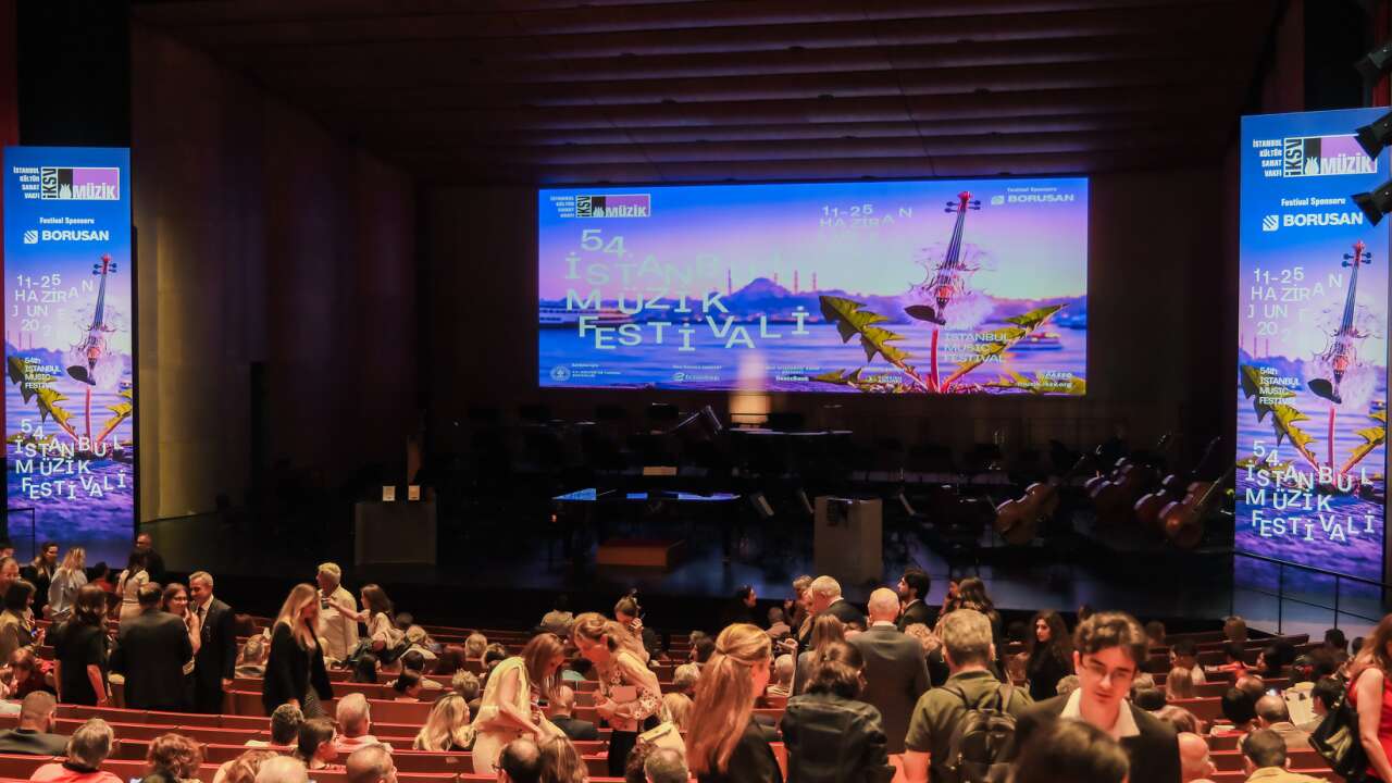 İstanbul Müzik Festivali 54. kez perdelerini açtı