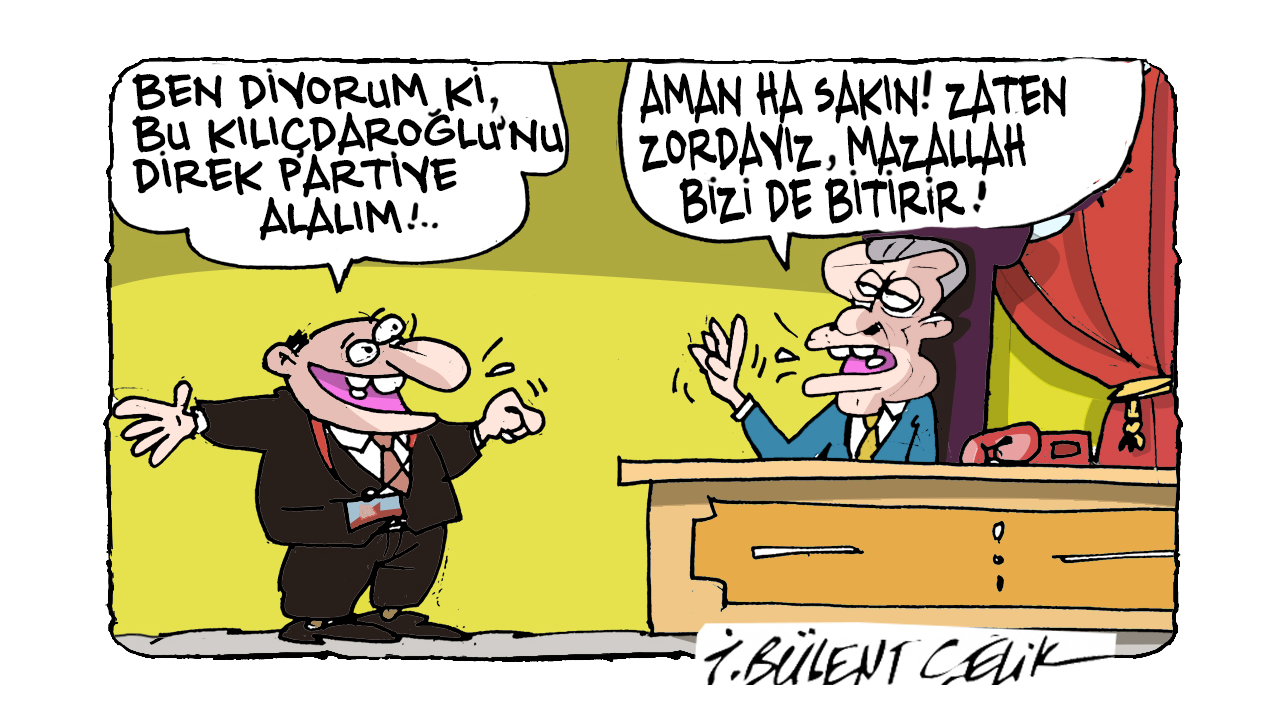 İ. Bülent Çelik'in 13 Haziran 2026 tarihli karikatürü