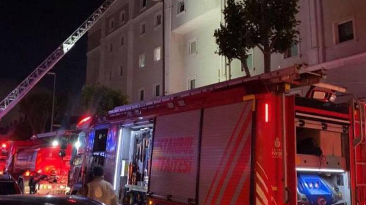 Kız öğrenci yurdunda yangın paniği: Öğrenciler tahliye edildi
