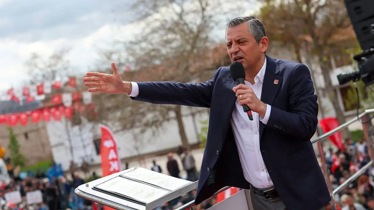 Özgür Özel Lüleburgaz'da