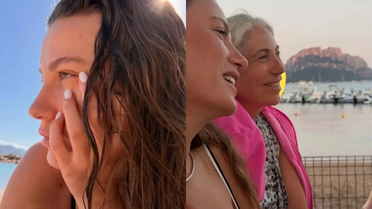 Annesiyle tatile çıkan Serenay Sarıkaya’dan mesaj