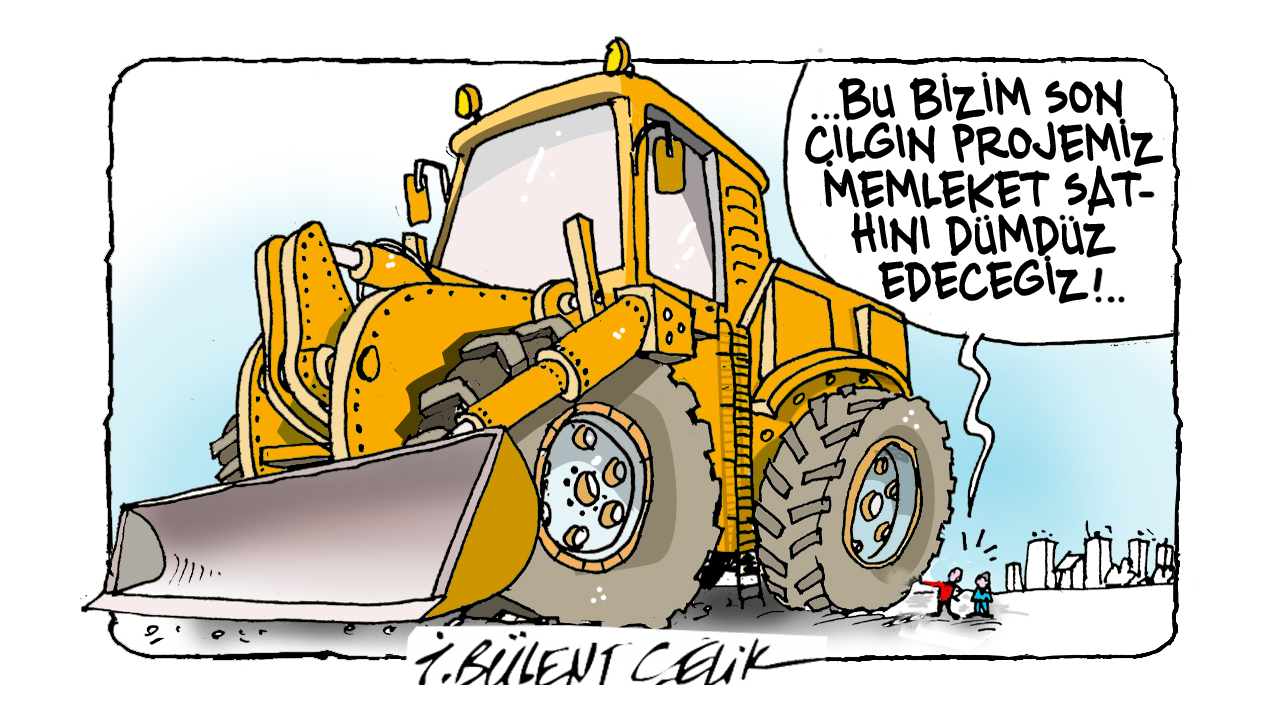 İ. Bülent Çelik'in 15 Haziran 2026 tarihli karikatürü