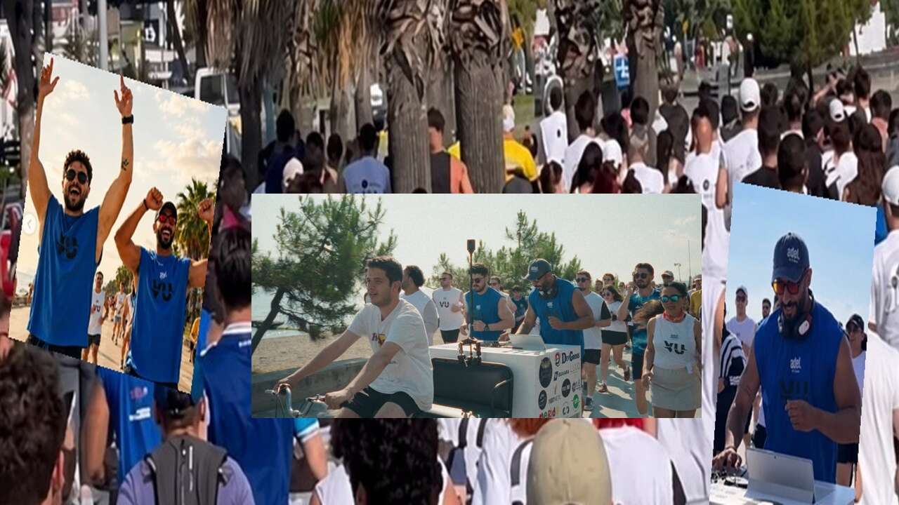 Türkiye'nin Miami'si Atakum'da Olay Yaratan Etkinlik! DJ Eşliğinde Koşuya İlgi  Büyük Oldu