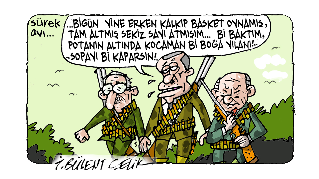 İ. Bülent Çelik'in 16 Haziran 2026 tarihli karikatürü