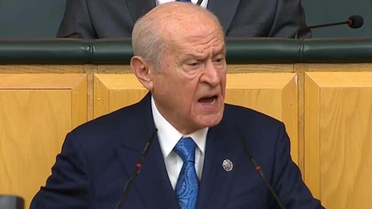 MHP lideri Bahçeli partisinin grup toplantısında konuştu