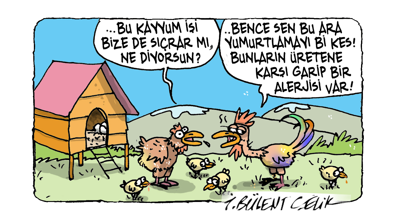 İ. Bülent Çelik'in 17 Haziran 2026 tarihli karikatürü