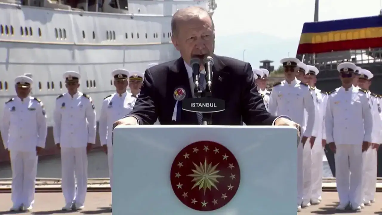 Erdoğan'dan açıklama: Biz ne hak yeriz ne de hakkımızı yediririz