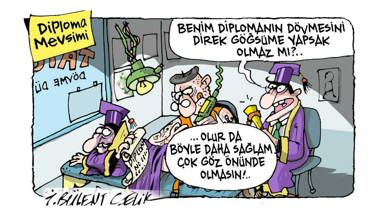 İ. Bülent Çelik'in 23 Haziran 2026 tarihli karikatürü
