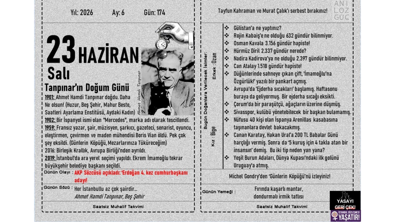 Tanpınar'ın Doğum Günü