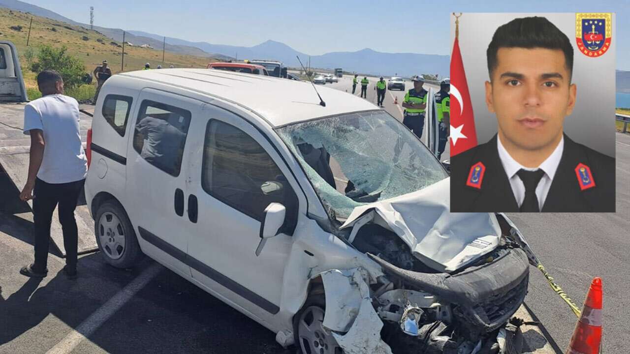 Van’da trafik kazası: 1 asker şehit oldu