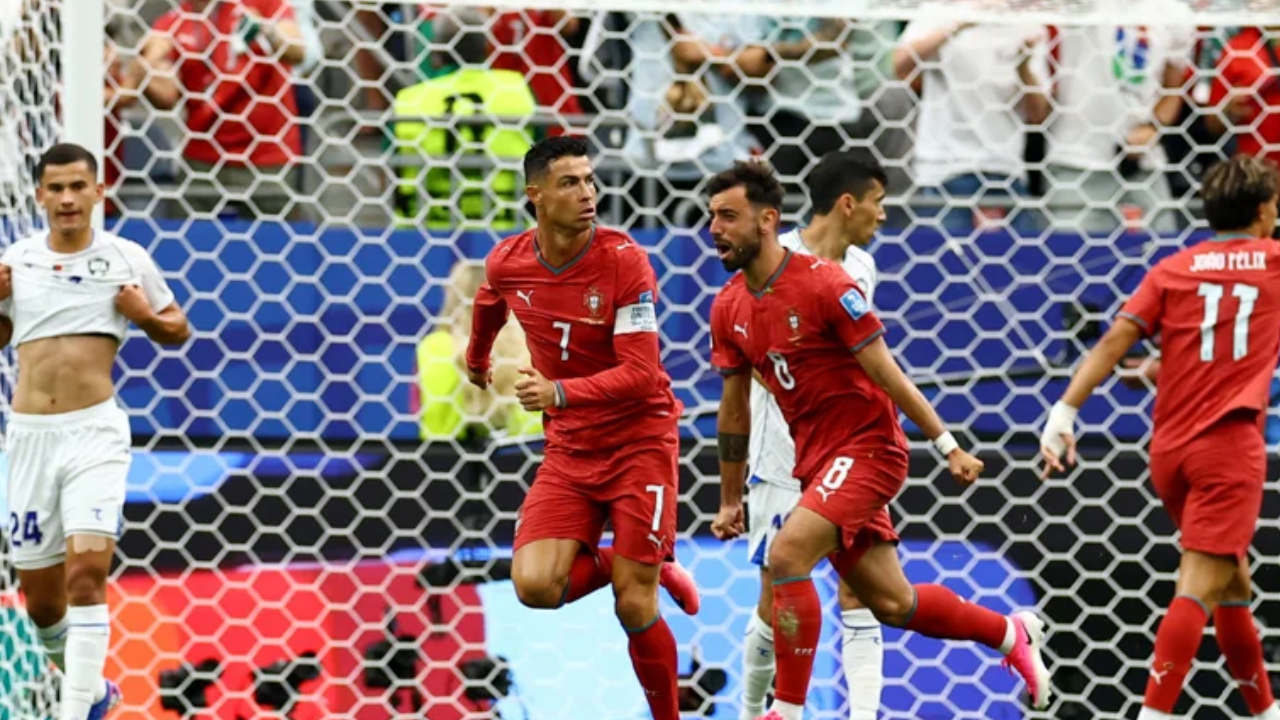 Ronaldo duble yaptı; Portekiz ilk galibiyetini 5 golle aldı!