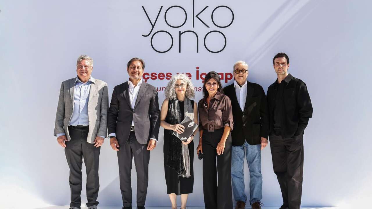 Yoko Ono eserleriyle Sakıp Sabancı Müzesi’nde