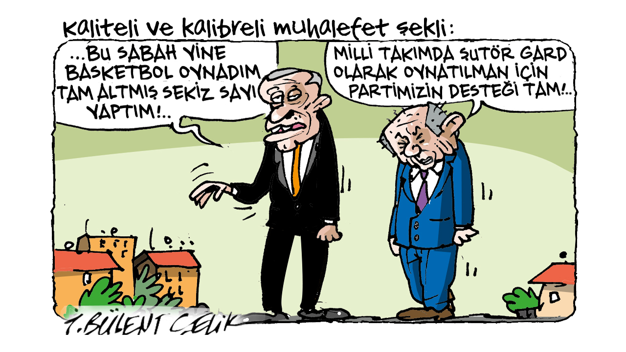 İ. Bülent Çelik'in 24 Haziran 2026 tarihli karikatürü