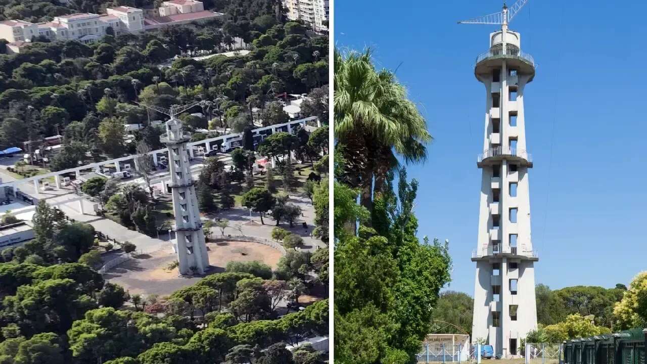 Depremden sonra kapatılmıştı: İzmir'in simgesi Paraşüt Kulesi restore ediliyor