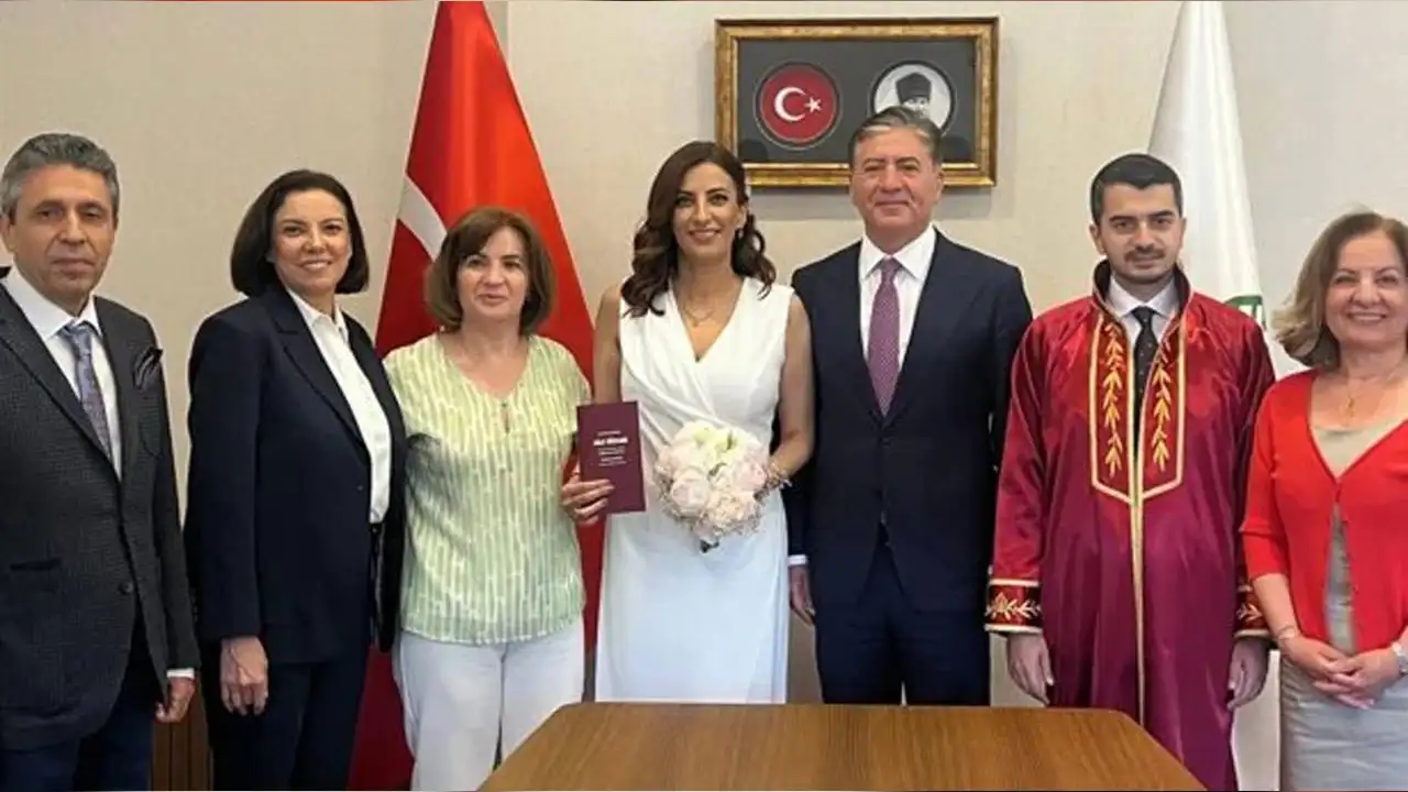Meclis tarihinde ilk: İki milletvekilinin nikahından kareler...
