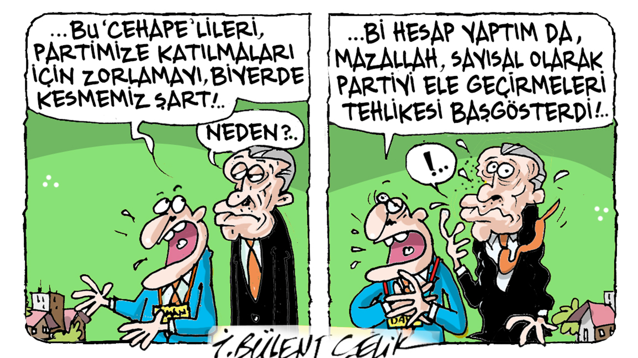 İ. Bülent Çelik'in 28 Haziran 2026 tarihli karikatürü