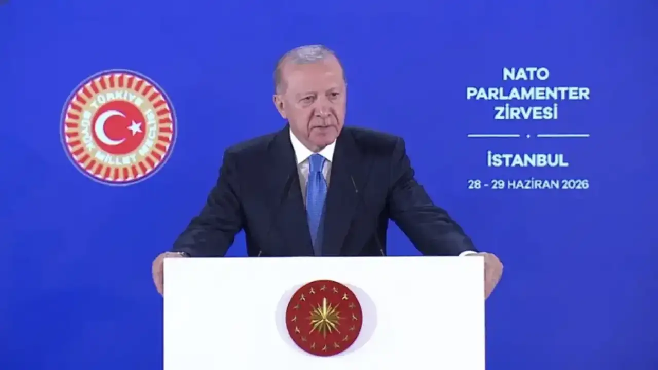 Erdoğan'dan NATO üyesi Parlamento Başkanlarına: Üzerimize ne düşerse yaparız