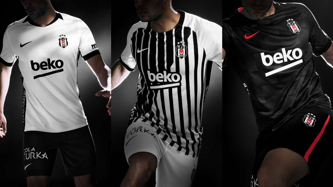 Beşiktaş yeni sezon formalarını tanıttı