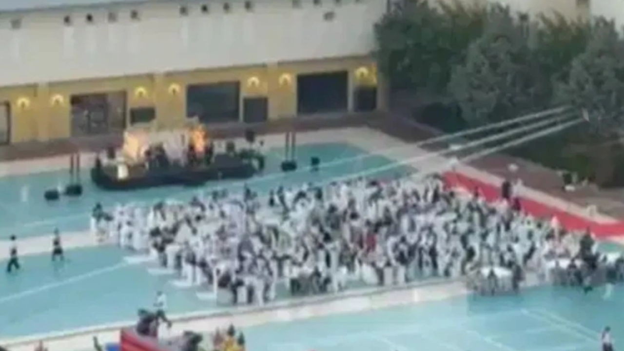 Kartal Anadolu İmam Hatip’te sünnet düğünü: Devlet okulu bahçesi, davet salonu oldu!