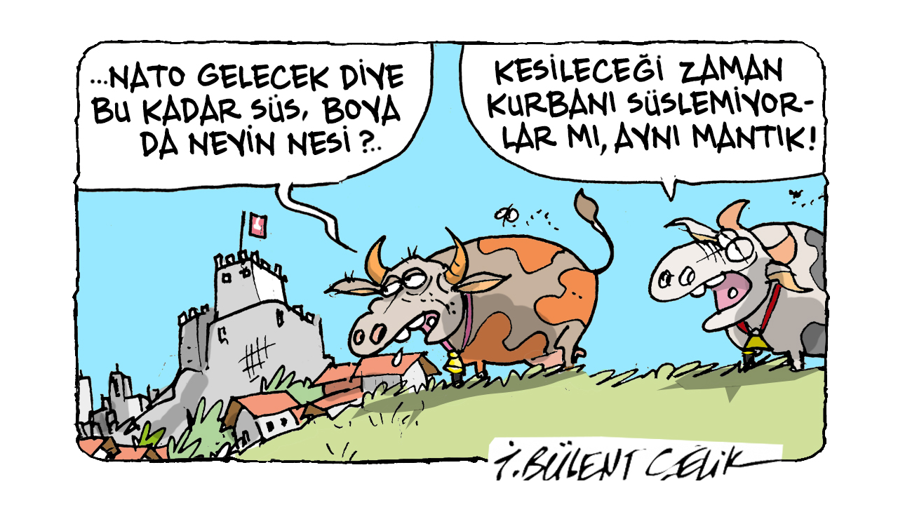 İ. Bülent Çelik'in 1 Temmuz 2026 tarihli karikatürü