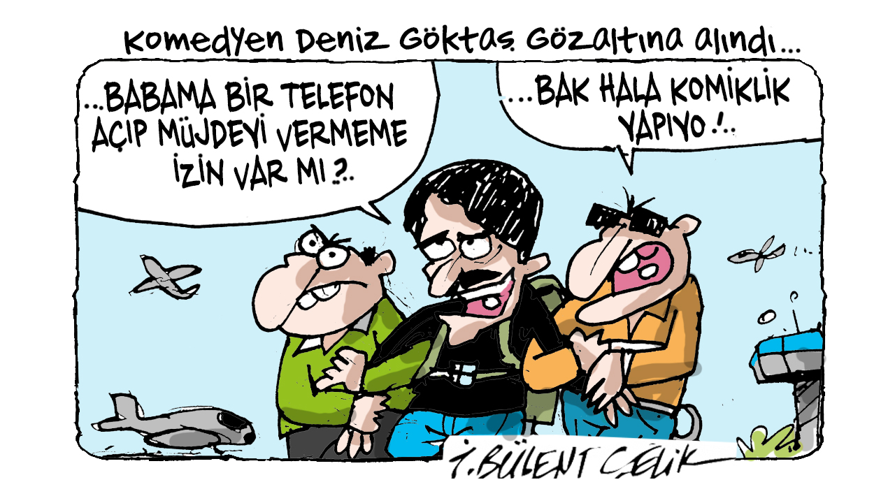 İ. Bülent Çelik'in 3 Temmuz 2026 tarihli karikatürü