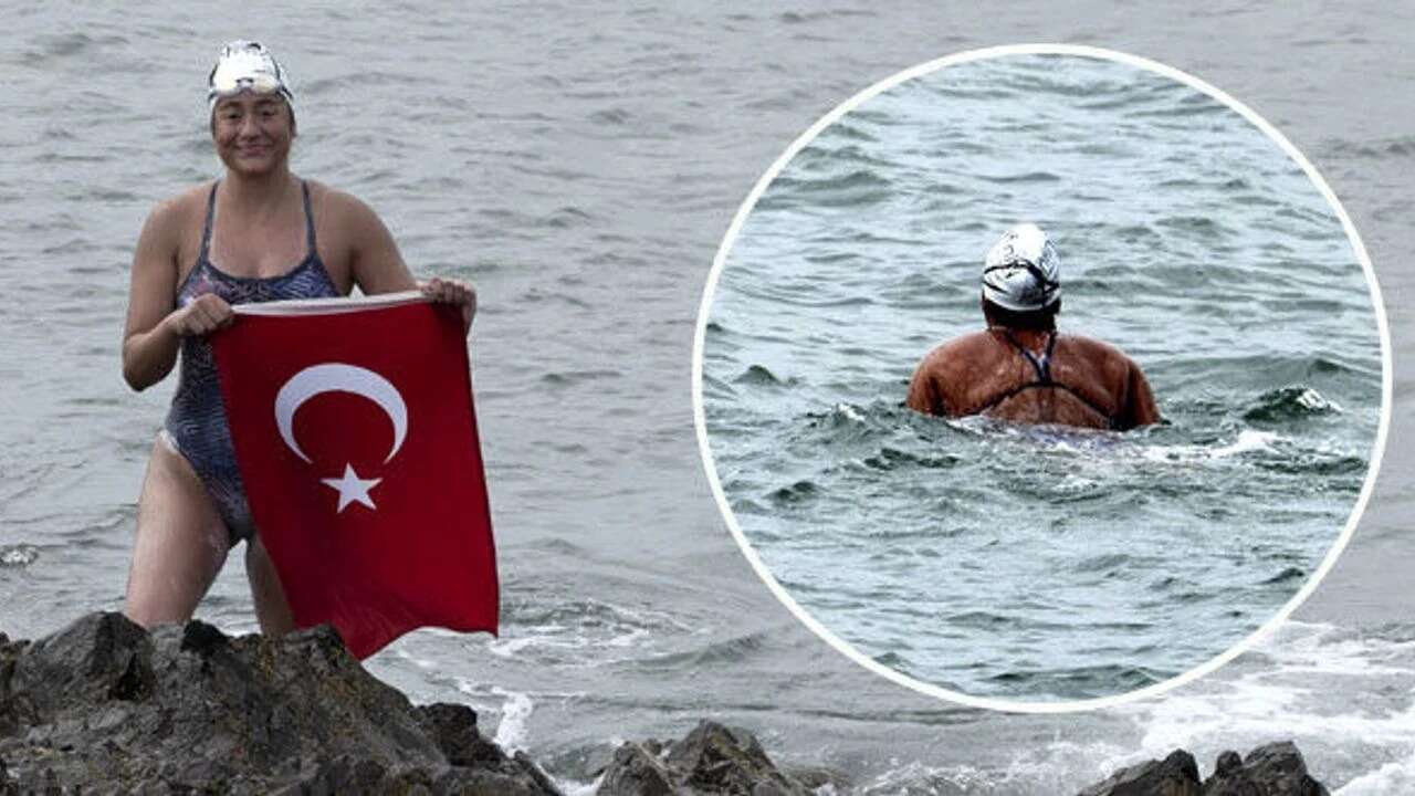 Rekorlar kıran Aysu Türkoğlu'nun yeni hedefi Tsugaru Boğazı