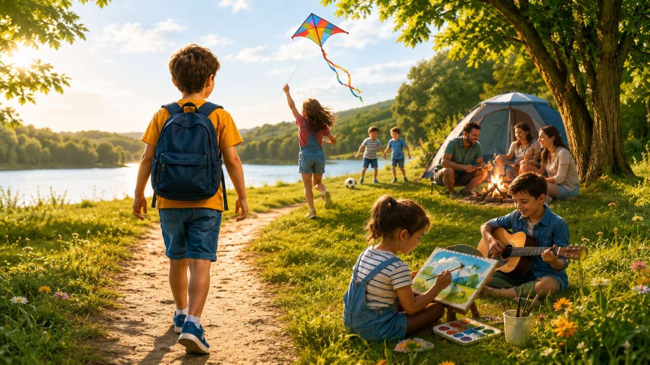 Yaz tatili başladı, şimdi çocukluk zamanı