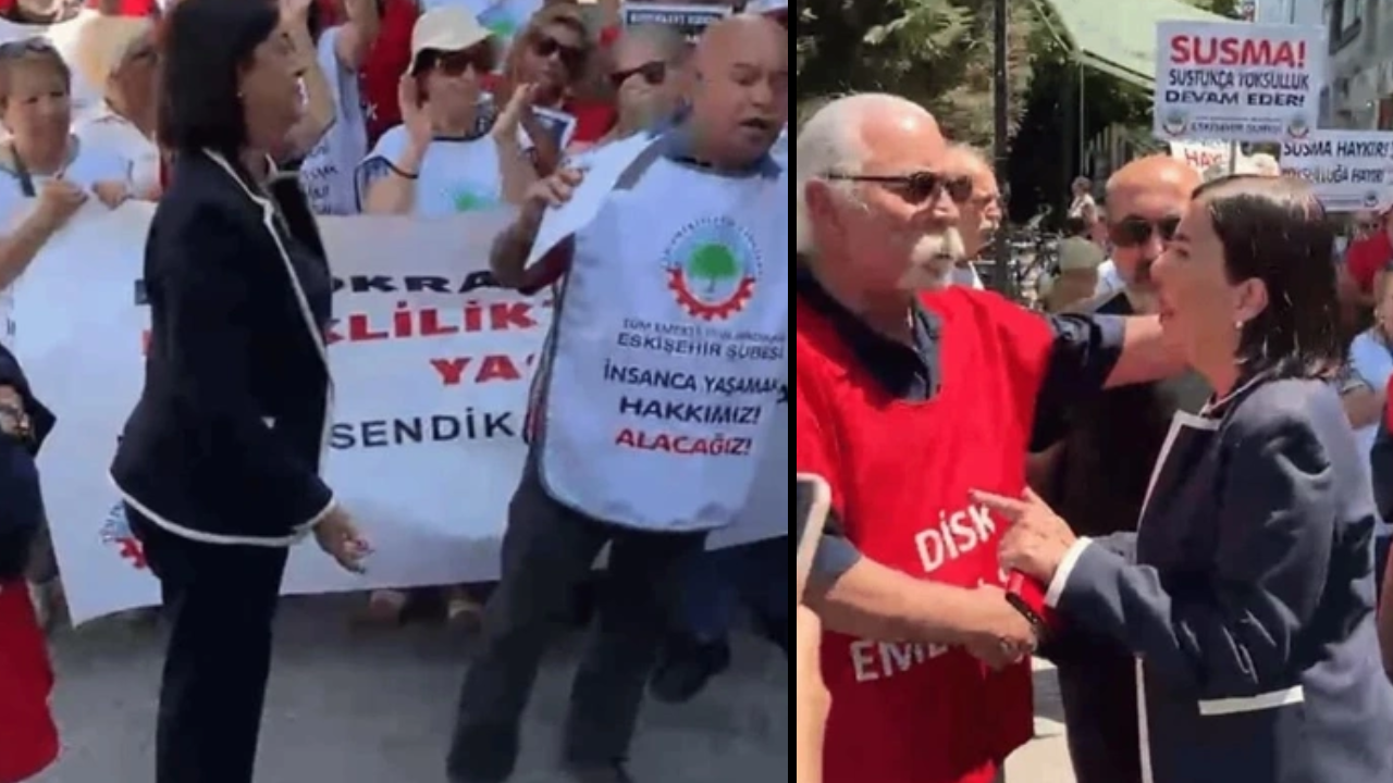 Kılıçdaroğlu destekçisi Süllü'ye emeklilerden 'butlan' protestosu: Alanı terk etmek zorunda kaldı!