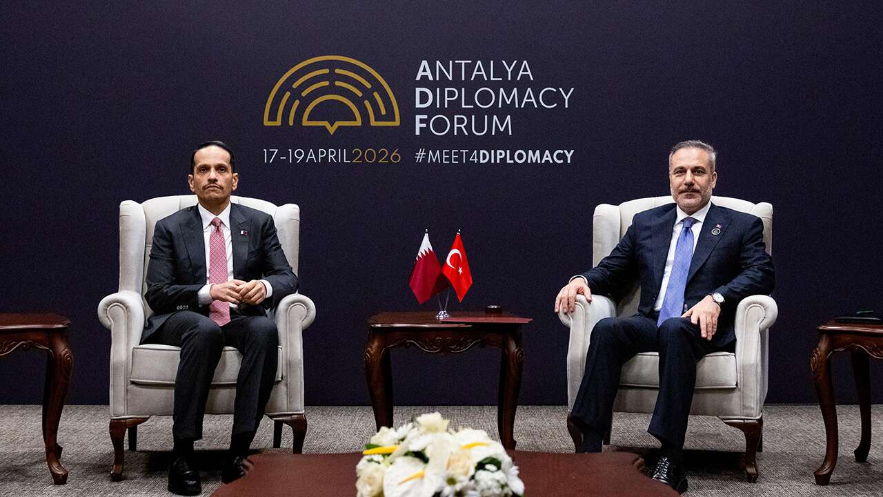 Hakan Fidan, Katarlı mevkidaşı Al Sani ile görüştü