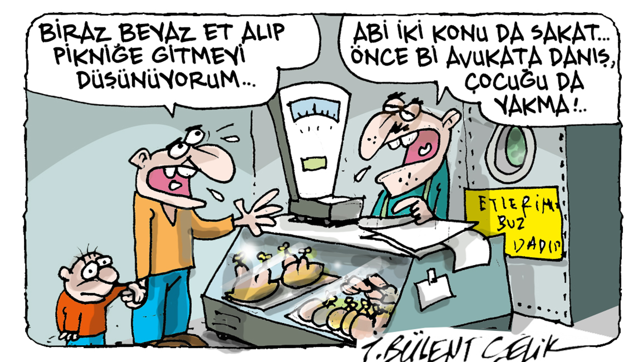 İ. Bülent Çelik'in 5 Temmuz 2026 tarihli karikatürü