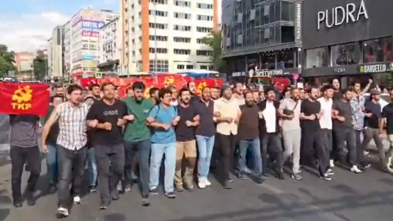 TKP, NATO ablukasını deldi; polis müdahale etti: 100'den fazla gözaltı var!