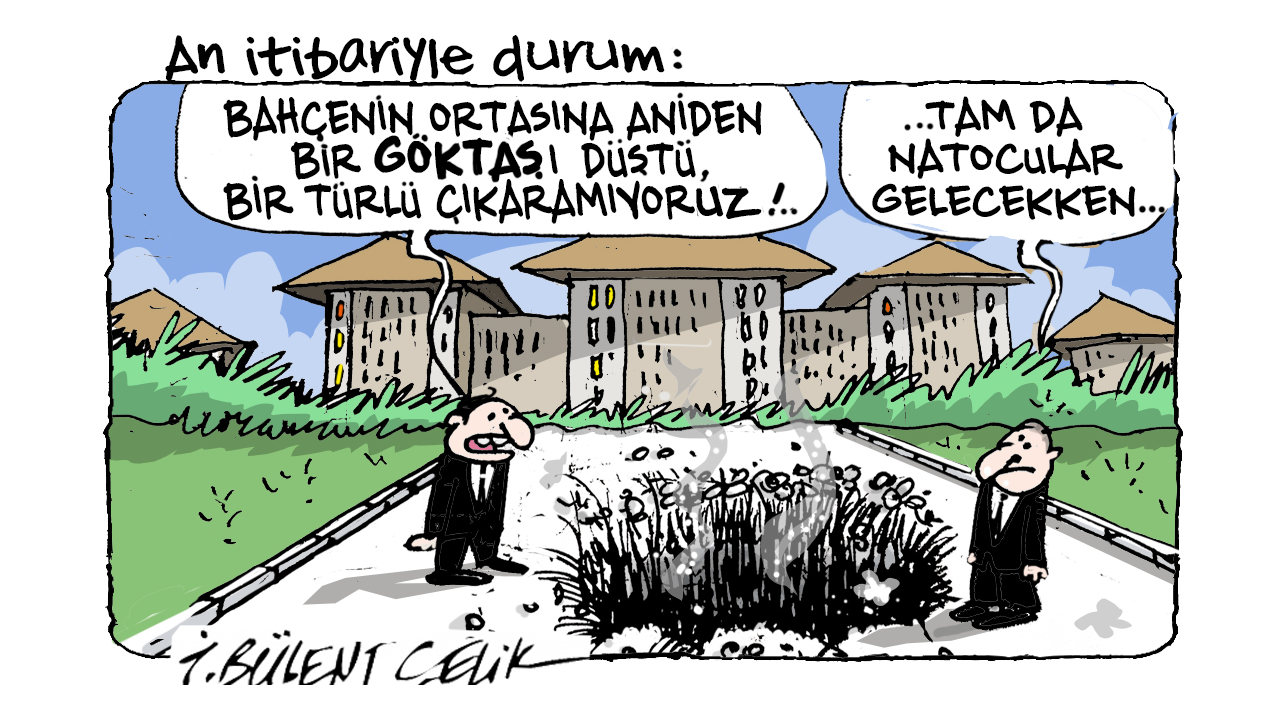 İ. Bülent Çelik'in 7 Temmuz 2026 tarihli karikatürü