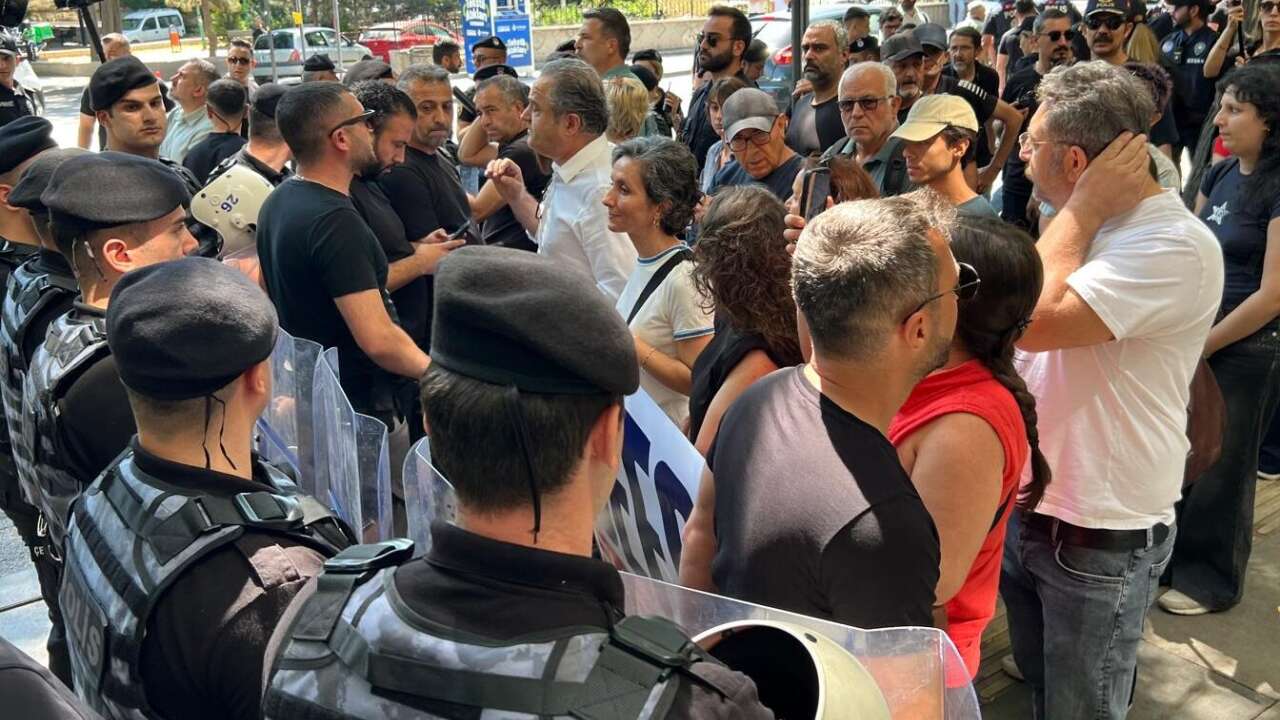 NATO protestoları: Ankara'da Kurutuluş Parkı'nda polis müdahalesi!