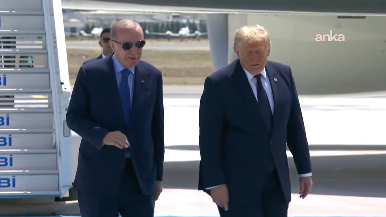 17 yıl sonra ilk kez bir ABD Başkanı Türkiye'de: Trump Ankara'ya indi!