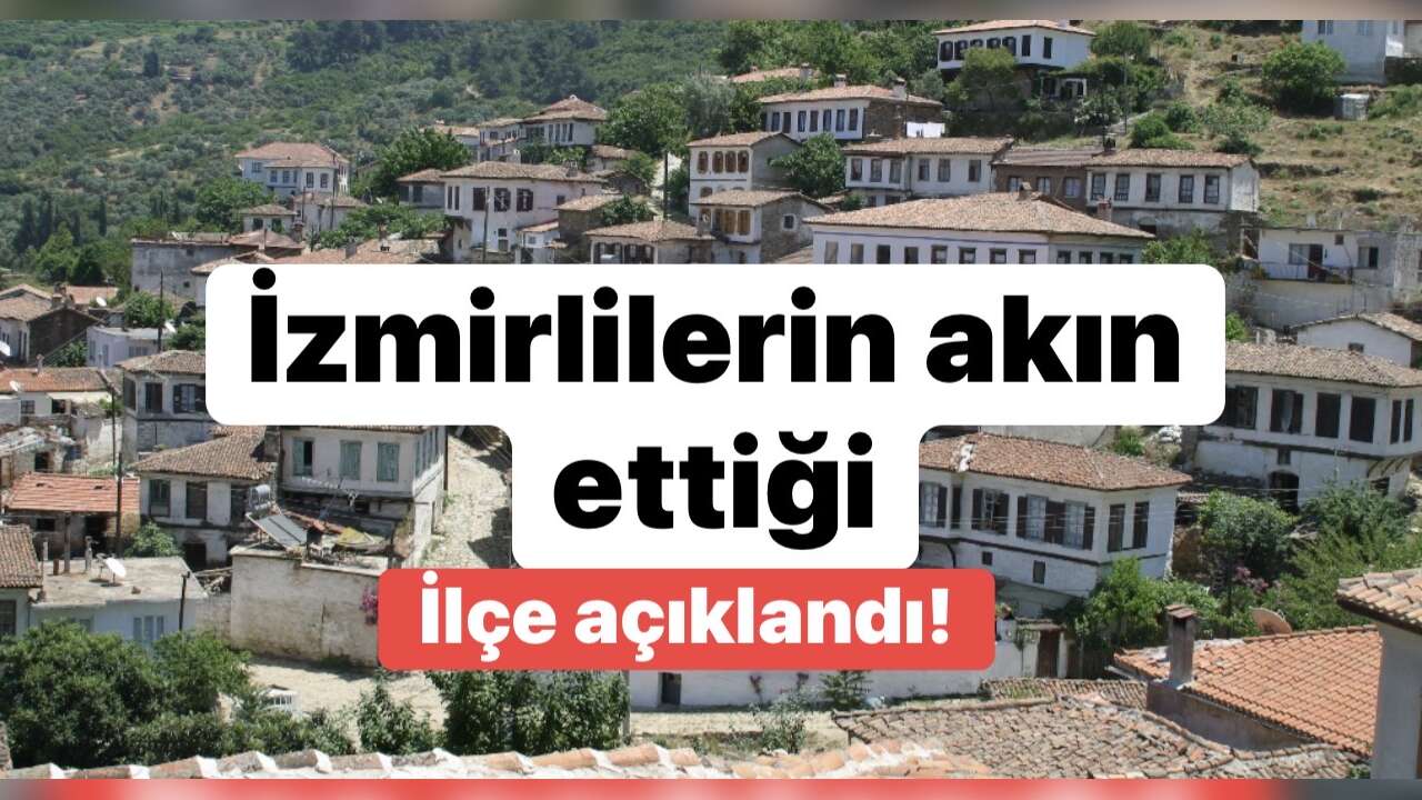 Kalabalık ve trafikten bunalan İzmirlilerin yerleştiği ilçe! İlgi artıyor