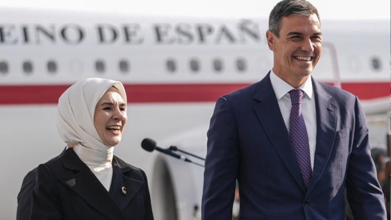 İspanya Başbakanı Pedro Sanchez, Ankara'ya geldi