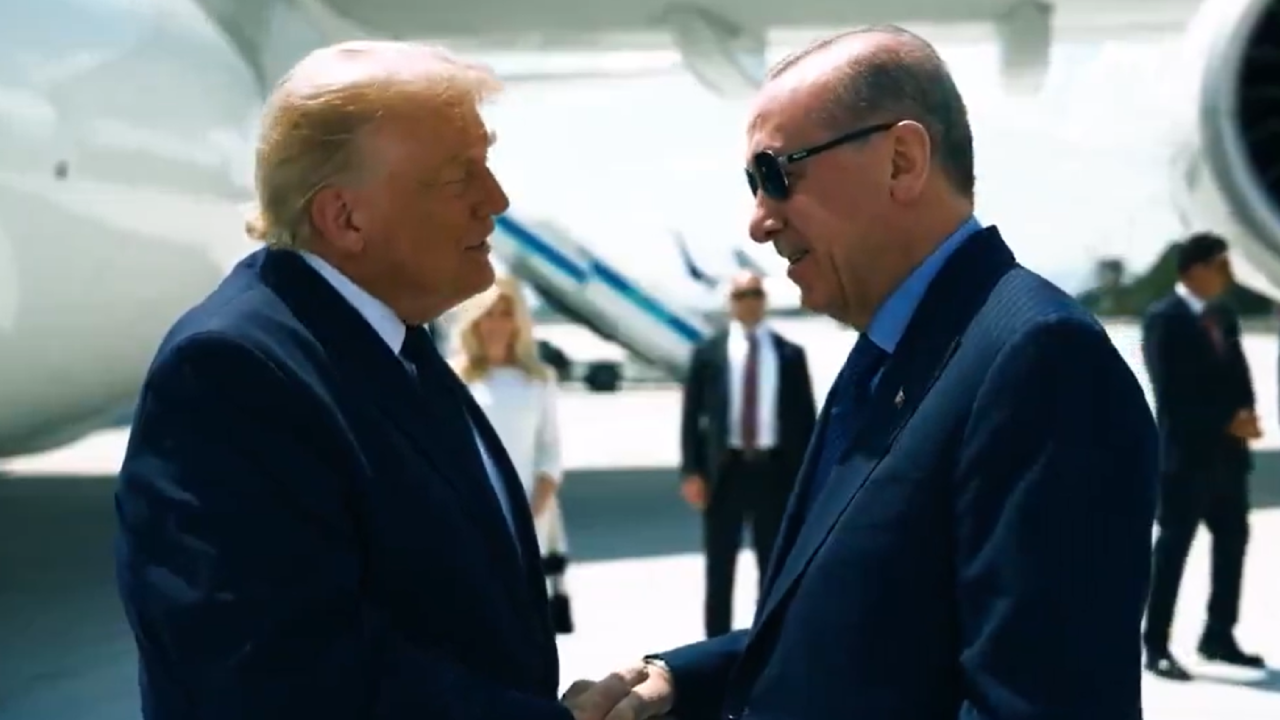 Erdoğan'dan Trump'a özel video: 'Ağırlamaktan memnuniyet duydum'