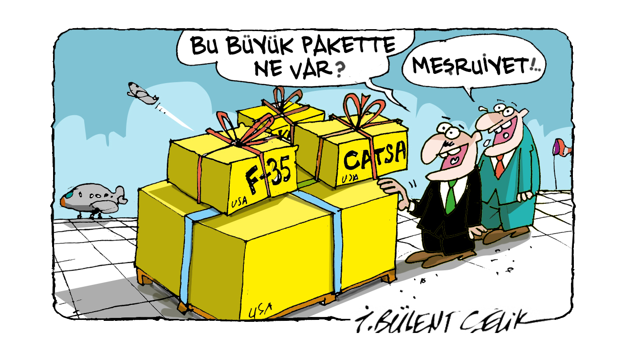 İ. Bülent Çelik'in 8 Temmuz 2026 tarihli karikatürü