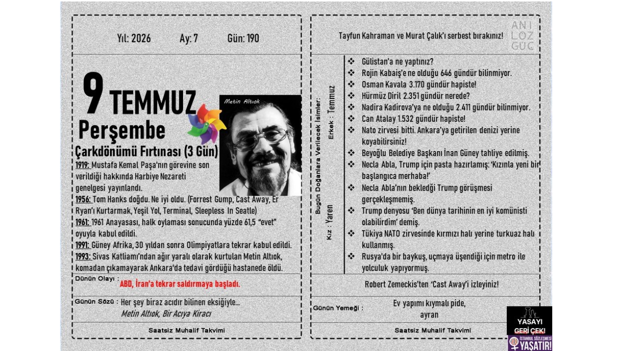 Çarkdönümü Fırtınası (3Gün)