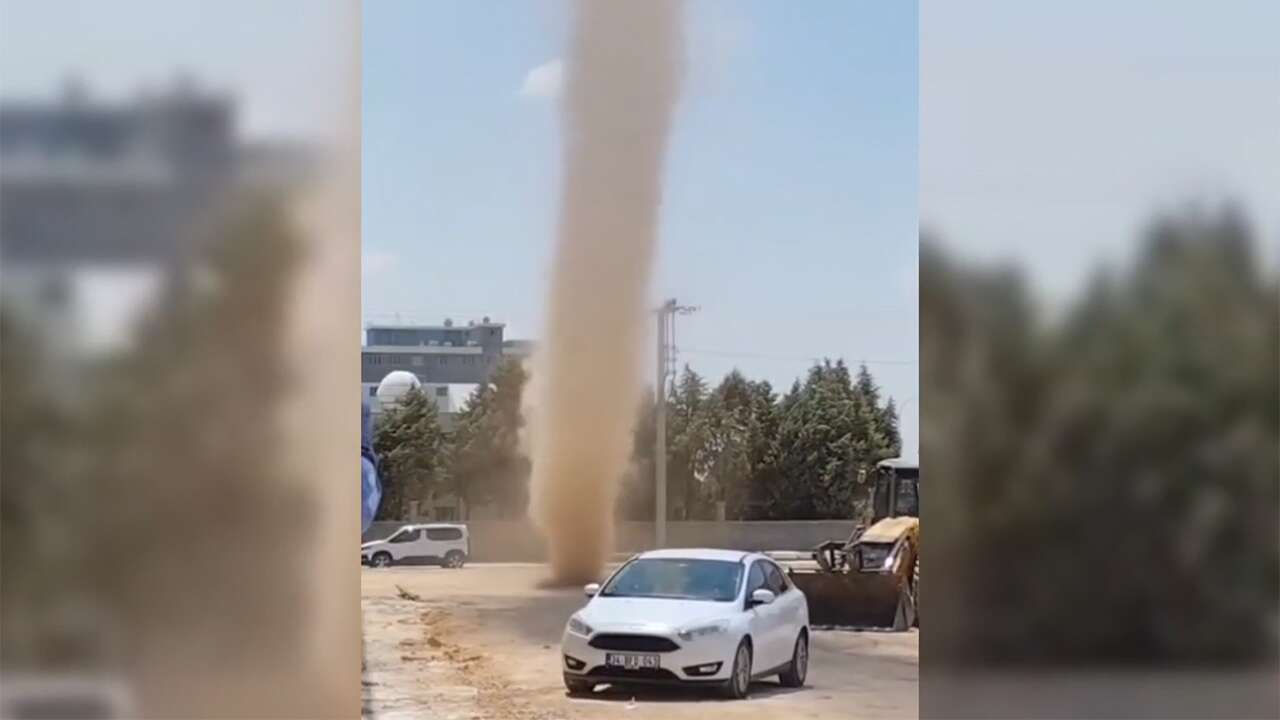 Mardin'de hortum çıktı