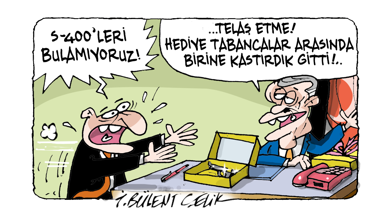 İ. Bülent Çelik'in 10 Temmuz 2026 tarihli karikatürü