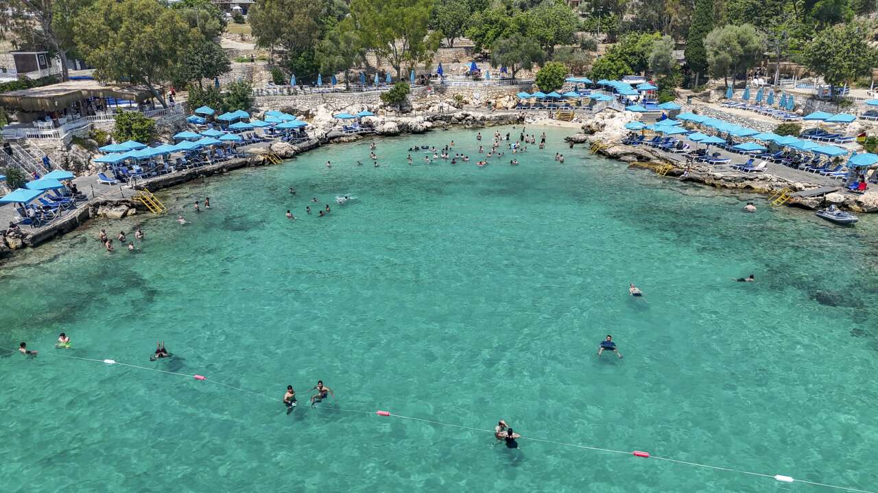 Mersin'de plajlar mavi bayraklı
