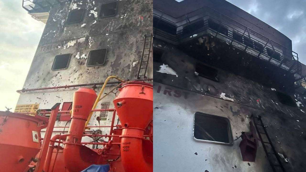 Ukrayna saldırısında Türk bayraklı Sabahat Telli tankeri de yandı!