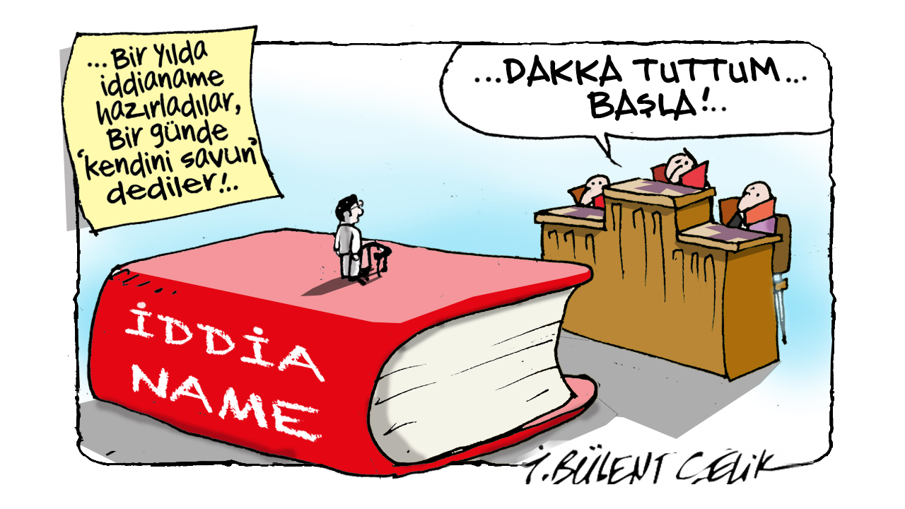 İ. Bülent Çelik'in 11 Temmuz 2026 tarihli karikatürü