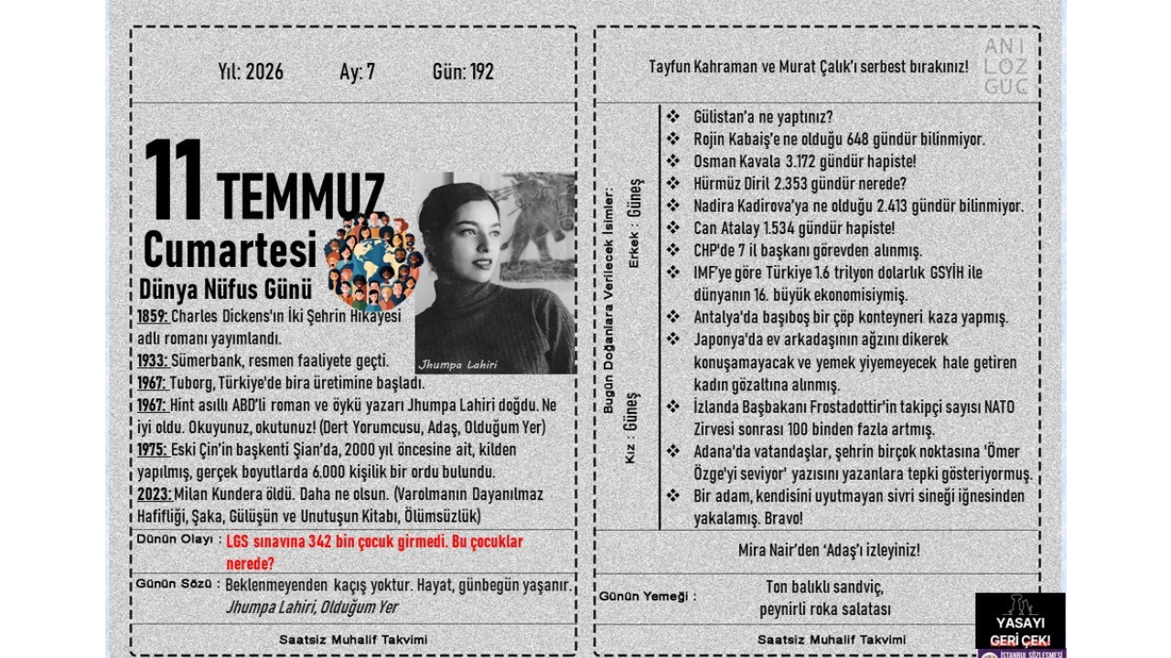 Dünya Nüfus Günü