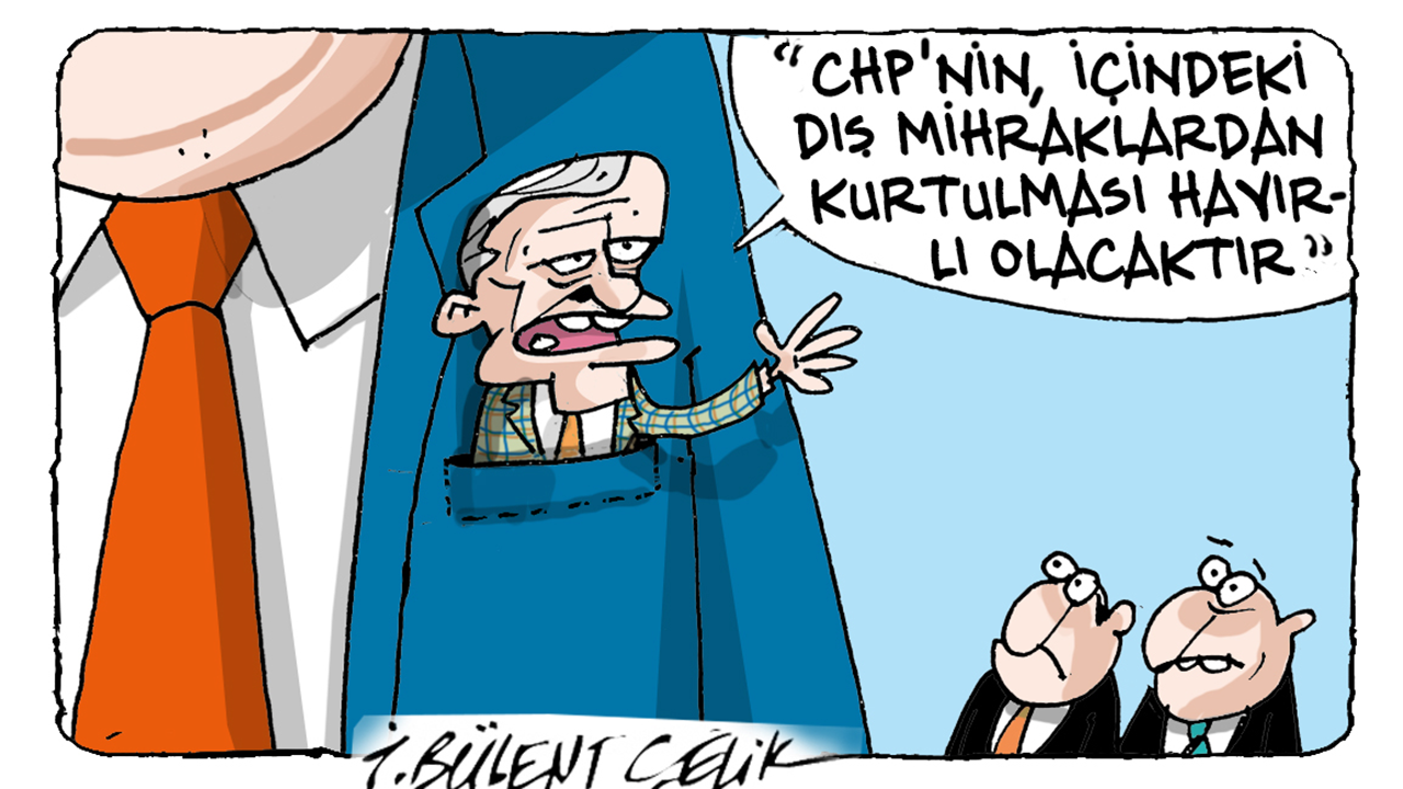 İ. Bülent Çelik'in 12 Temmuz 2026 tarihli karikatürü